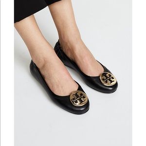 Tory Burch Minnie ballet flats (black size 5.5)